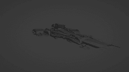 Naga class heavy bomber 3d model