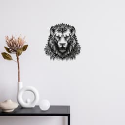 Lion Wall Art 3d model