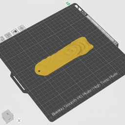 Arrakis Sands Bookmark | Dune-Inspired Ripple Texture | Premium STL & OBJ 3d model
