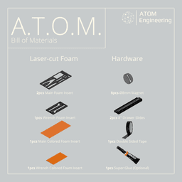Advanced Tool Organizing Module (A.T.O.M.) 3d model