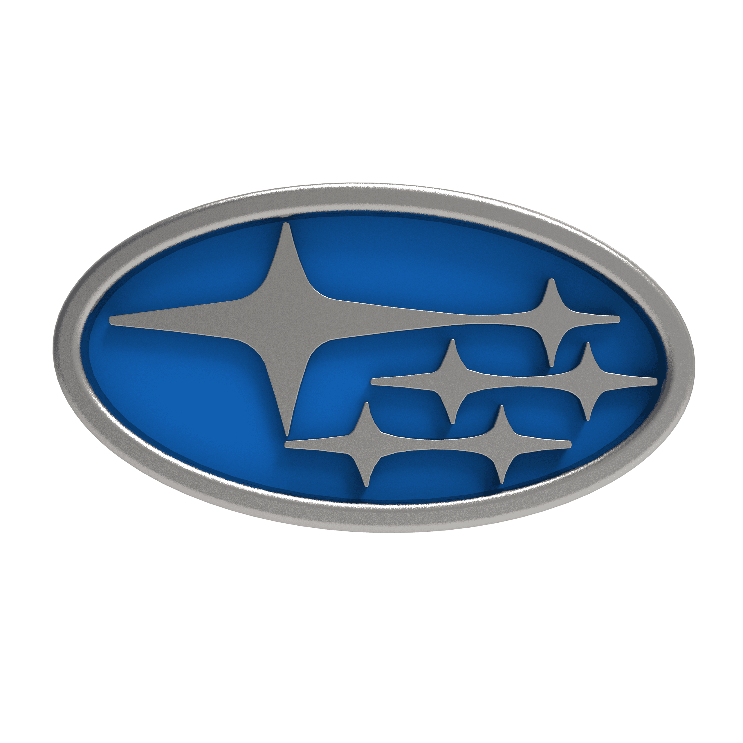 Subaru logo 3d model
