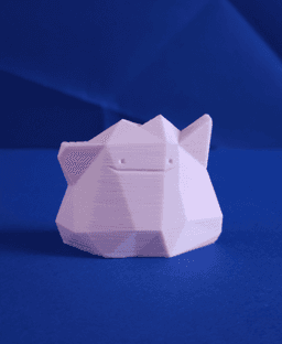 Ditto Low Poly Pokemon 3d model