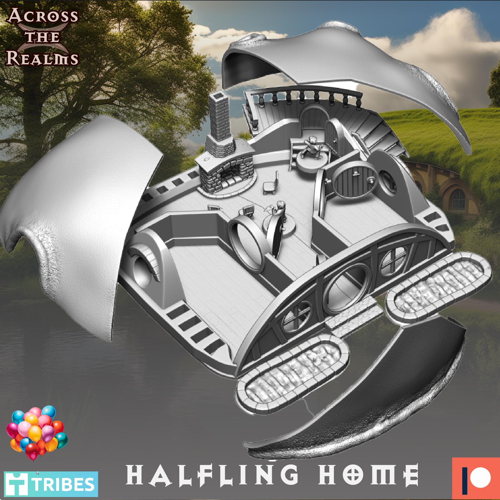 Halfling Home 3d model