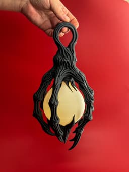 Hangable Gothic Claw Lantern for LED Tealight 3d model