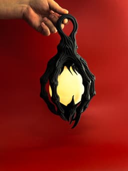 Hangable Gothic Claw Lantern for LED Tealight 3d model