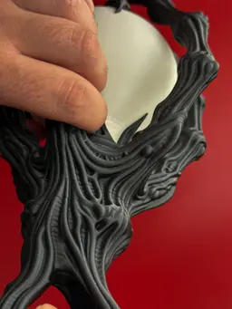 Hangable Gothic Claw Lantern for LED Tealight 3d model