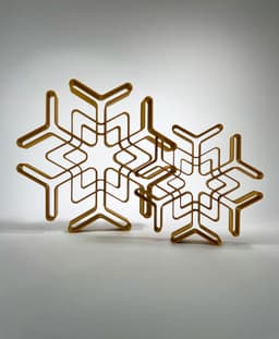 Shelf Ornament Snowflake - Christmas Holidays 3d model