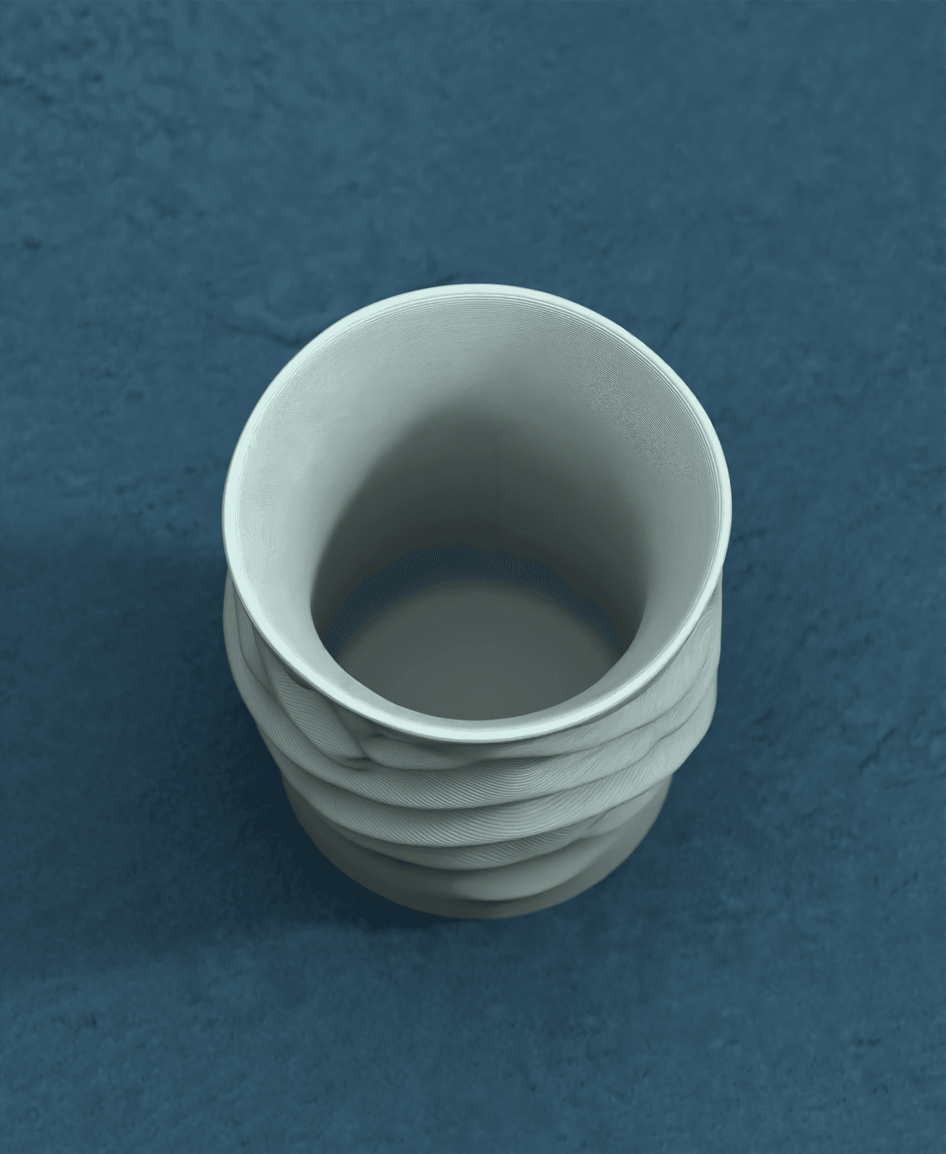 Crinkle Pot 3d model