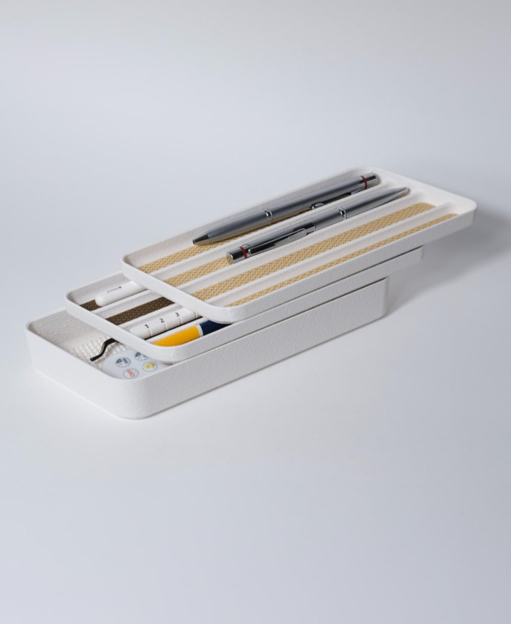Oblique Desk Tray Collection 3d model