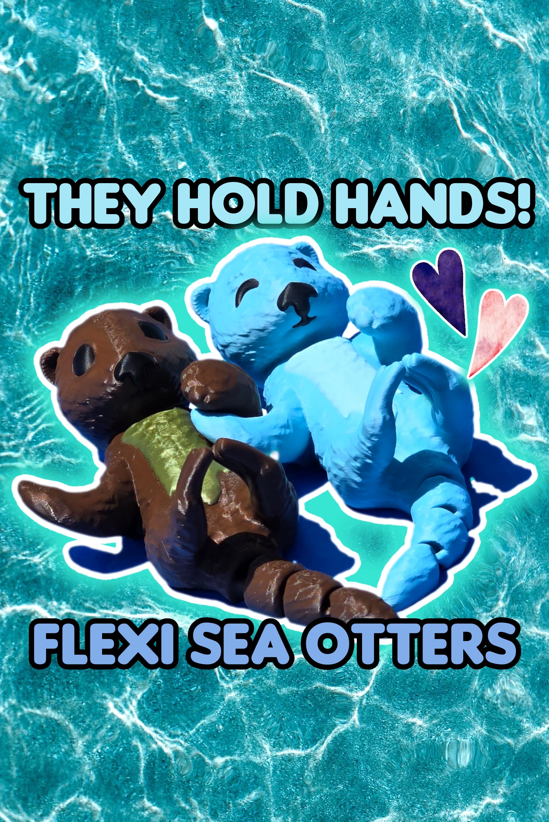 Flexi Sea Otter 3d model