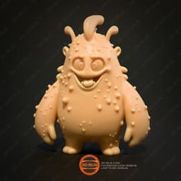 Blobby Monster 3d model