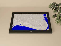 Perth - 3D Miniature 3d model