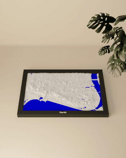 Perth - 3D Miniature 3d model