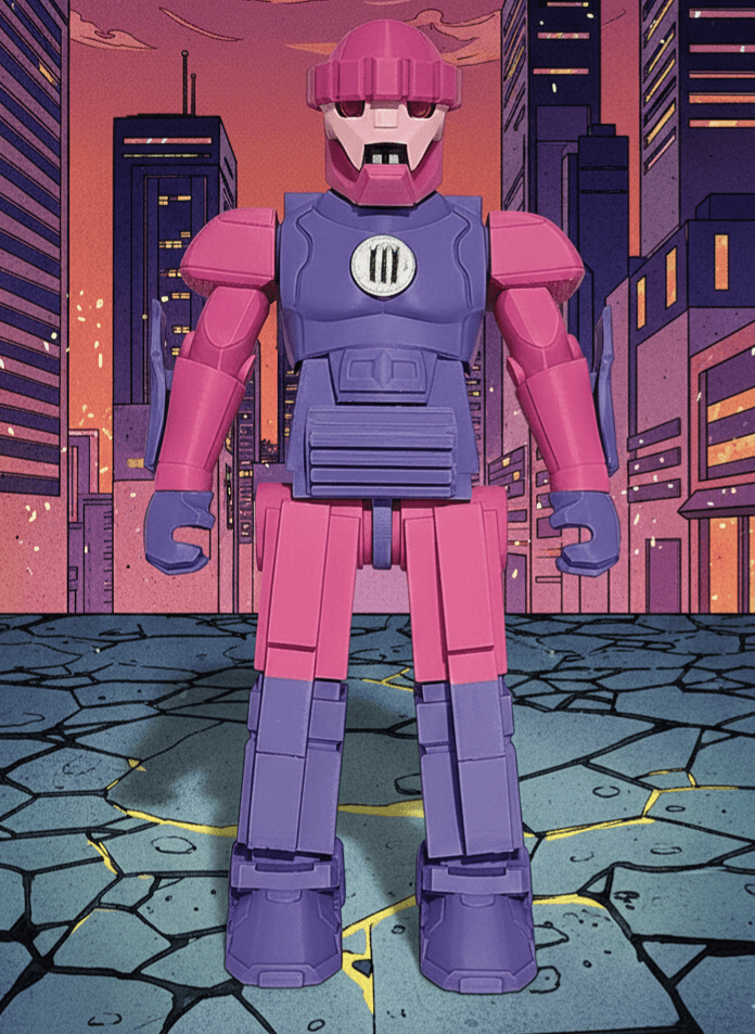 Cybernetic Guardian 3d model