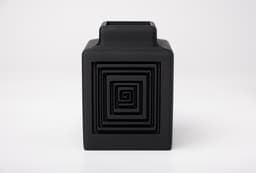 El Laberinto Vase – Minimalist Decor with a Spiraling Southwestern Twist 3d model