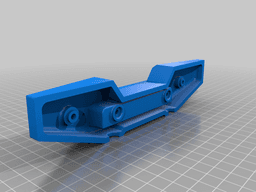 X-MAXX Rear Bumper Light Bar 3d model