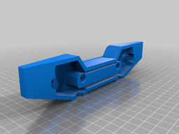 X-MAXX Rear Bumper Light Bar 3d model