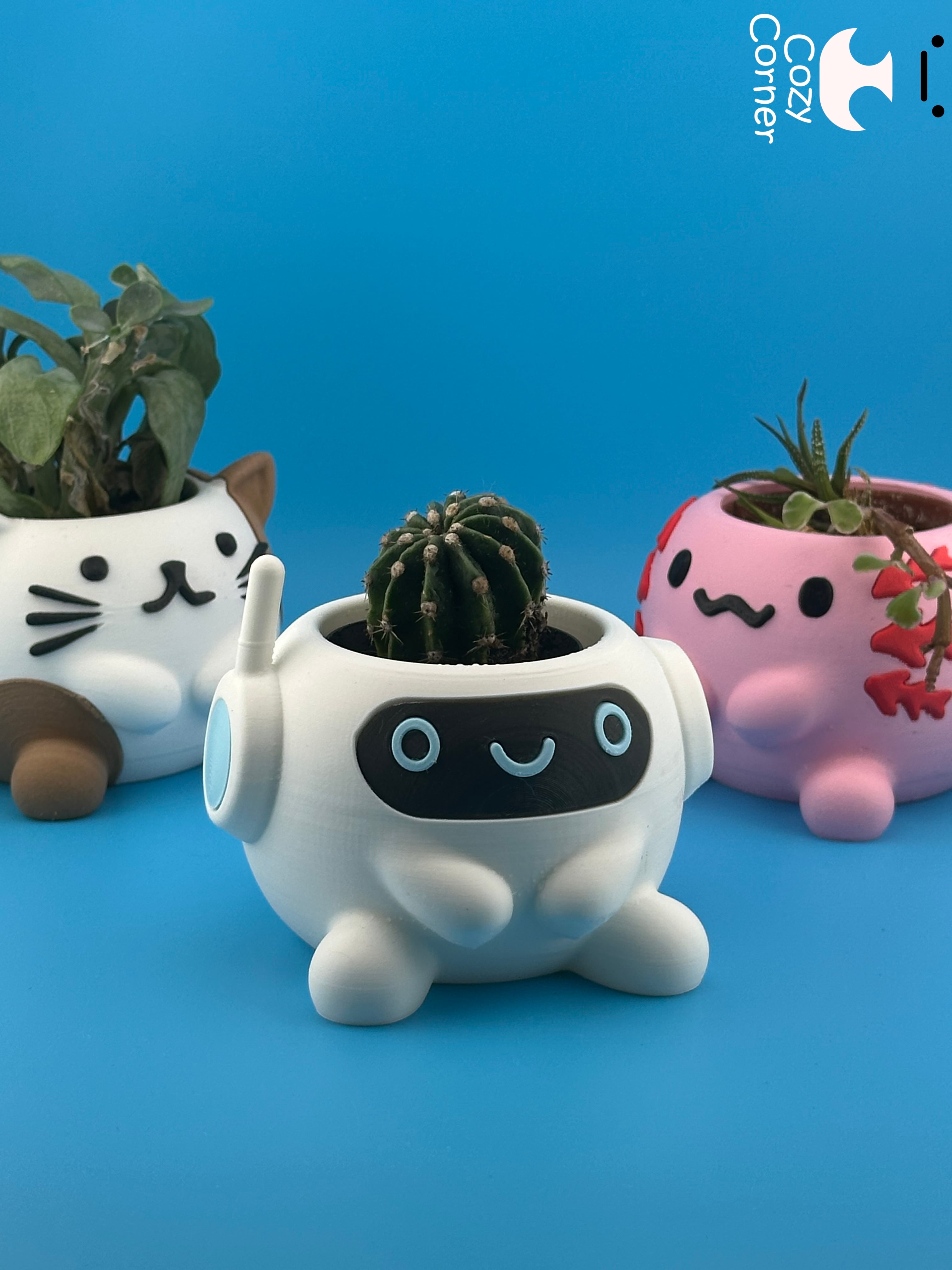 Andro: The robot Planter 3d model