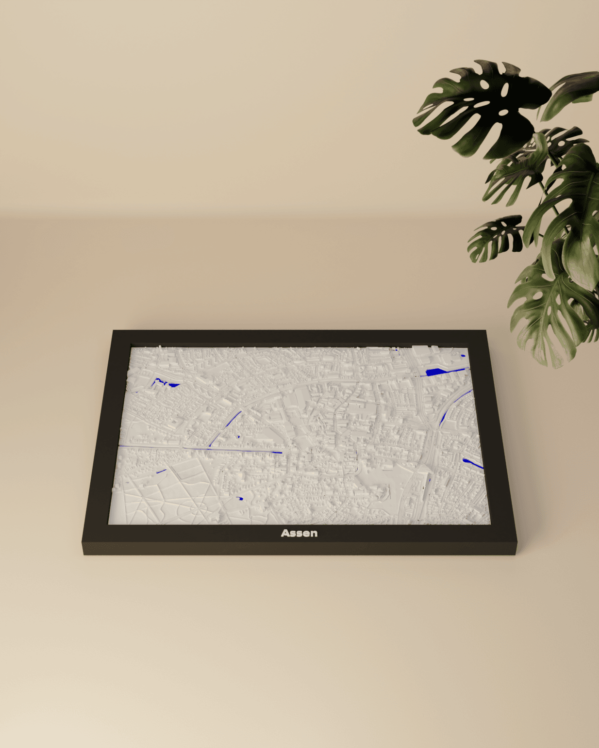 Assen - 3D Miniature 3d model