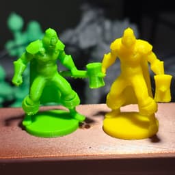 Warcraft board game replacement mini - Brandon 3d model