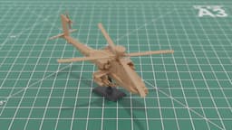 AH64D Longbow Apache Gunship STL 3D Print Model 3d model