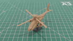 AH64D Longbow Apache Gunship STL 3D Print Model 3d model
