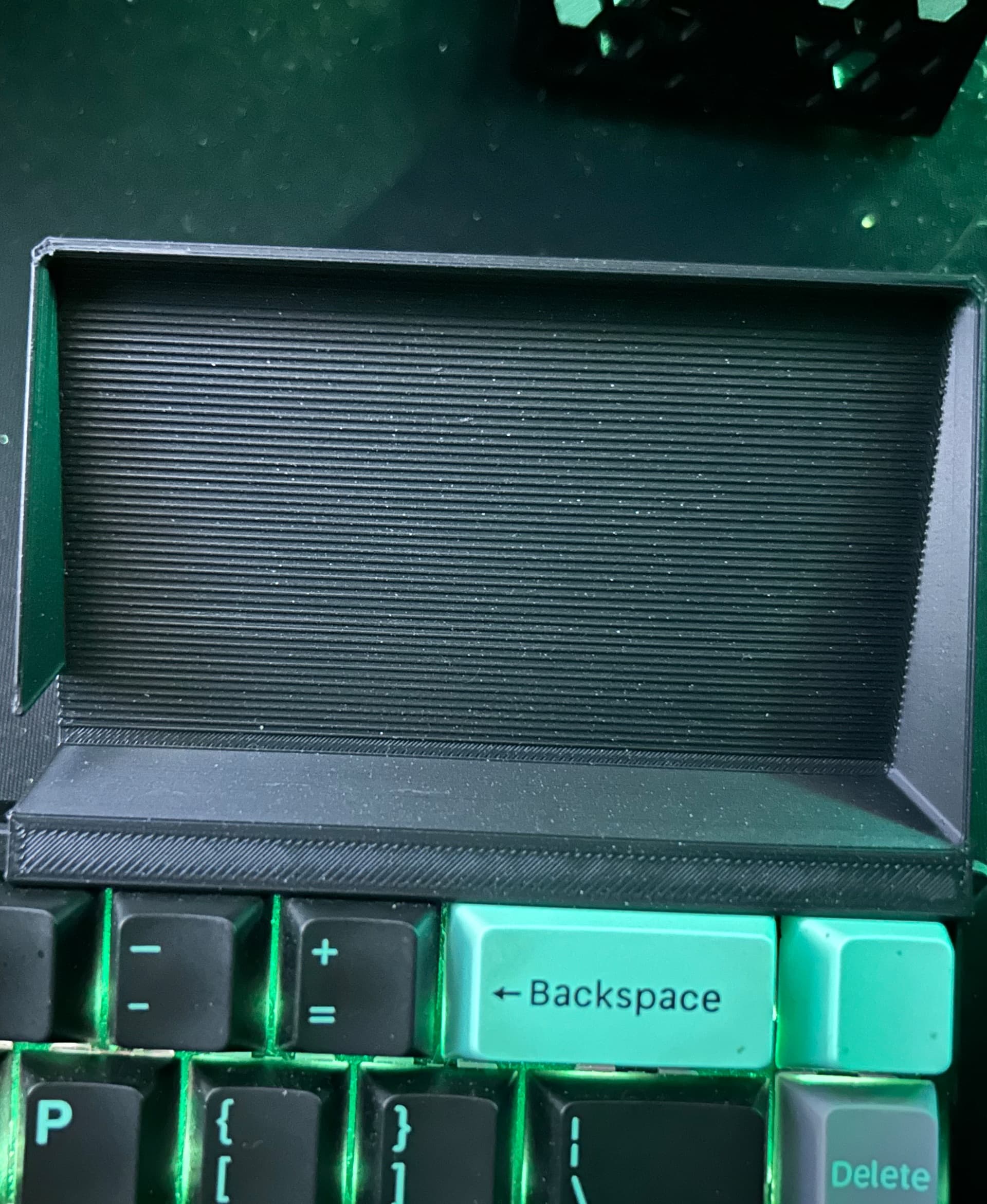 Keychron k series aliminium rail adapter 3d model