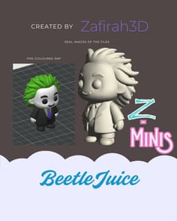 BEETLEJUICE Z-MINIS 3d model