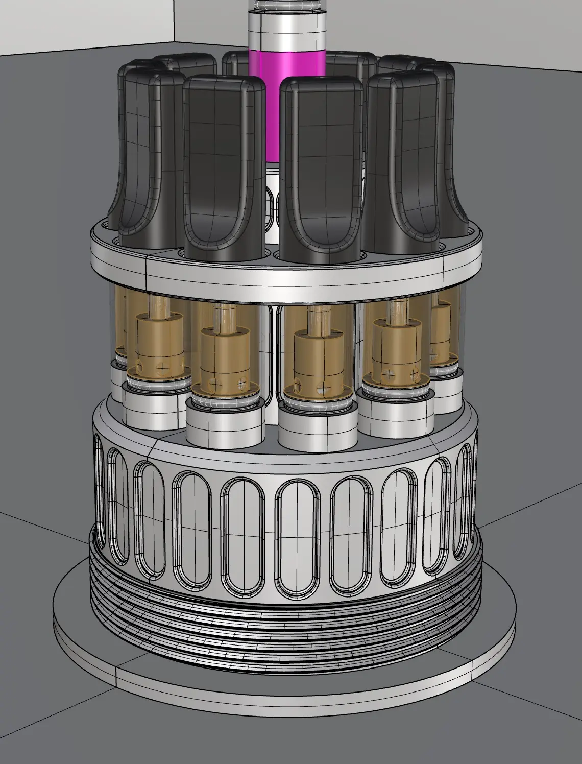 Jurassic Park Vape Cryo Can 3d model