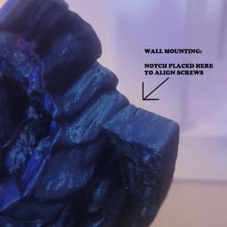 Dragon Bust Accessory Stand - Print in Place Version 3d model