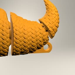 Cornucopia of Plenty – Wiggle Budz – (Harvest Hearts Collection) 3d model