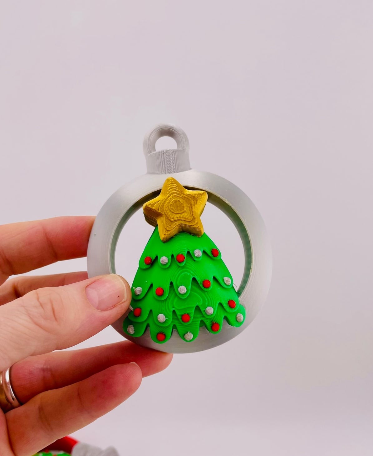 Christmas Tree Ornament Set 3d model