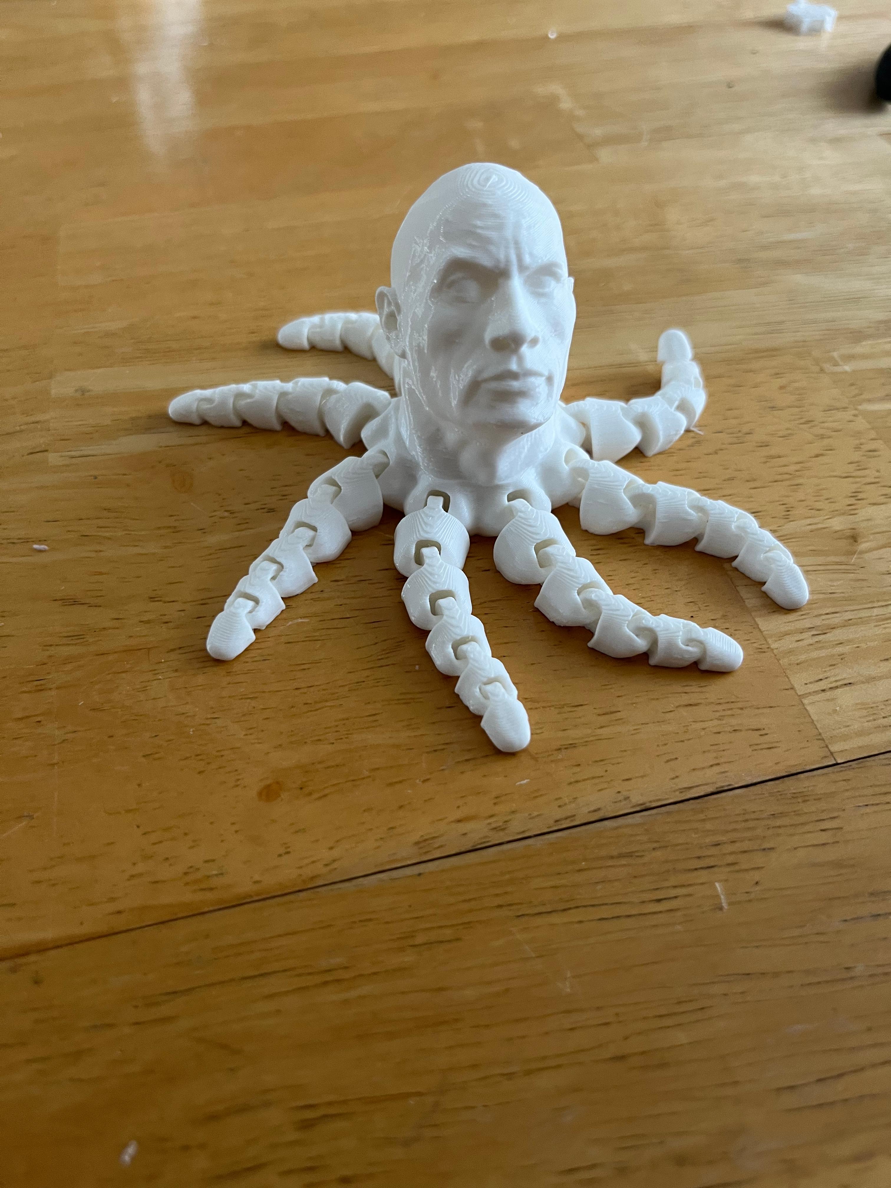 The Rocktopus - Just finished. Very smooth model! - 3d model