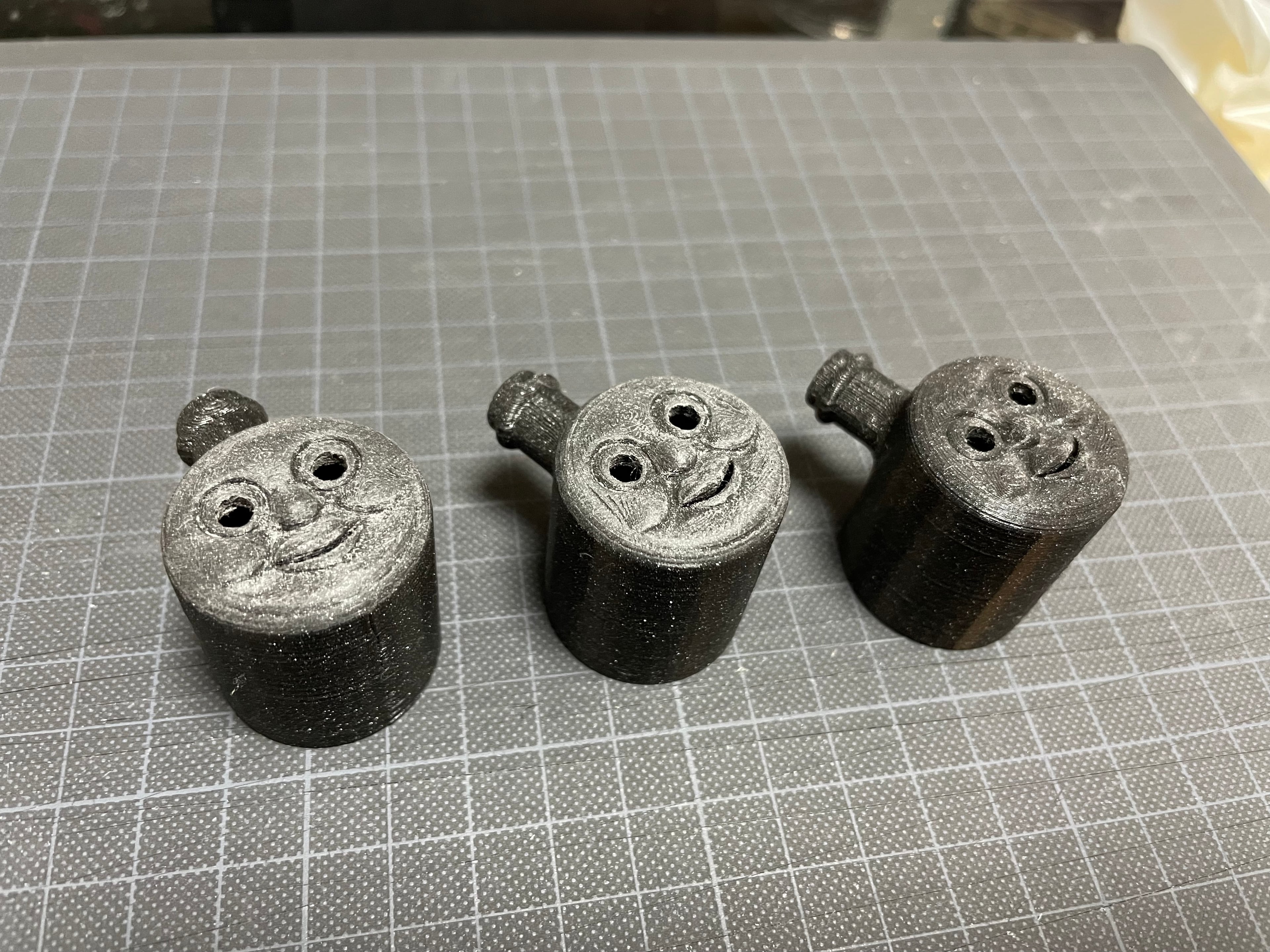 Thomas the Bottle Cap with chimney 3d model