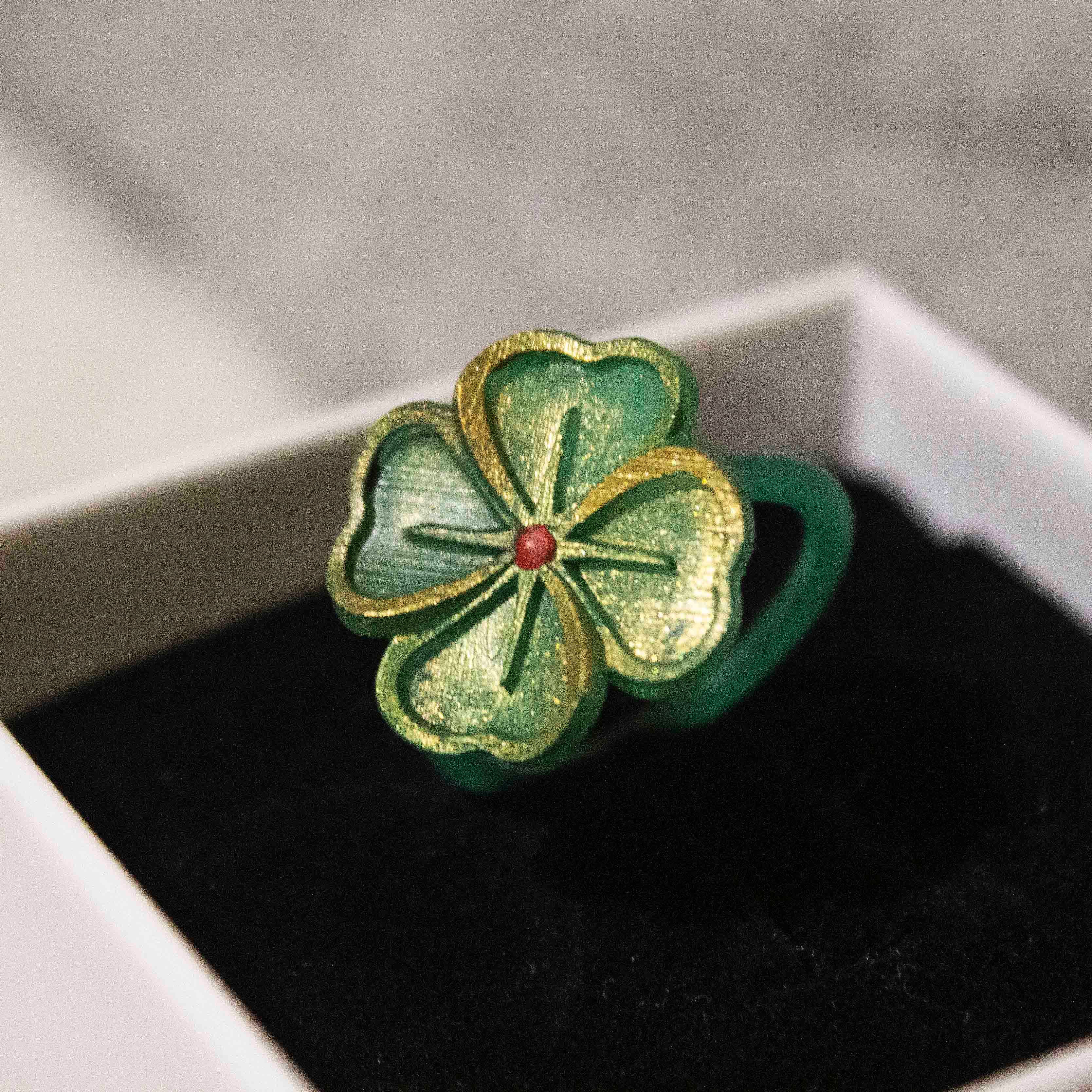 Remix of Four-leaf clover - RING #StPatricksRemix 3d model