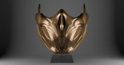Mortal Kombat - Scorpion Mask Cosplay 3d model