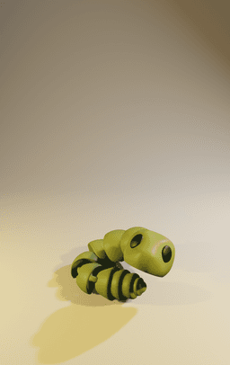 Snick - Articulated Snake Snap-Flex Fidget (Loose Joints) 3d model