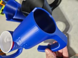Red Solo Party Cup Handle For Graduation 2024 3d model