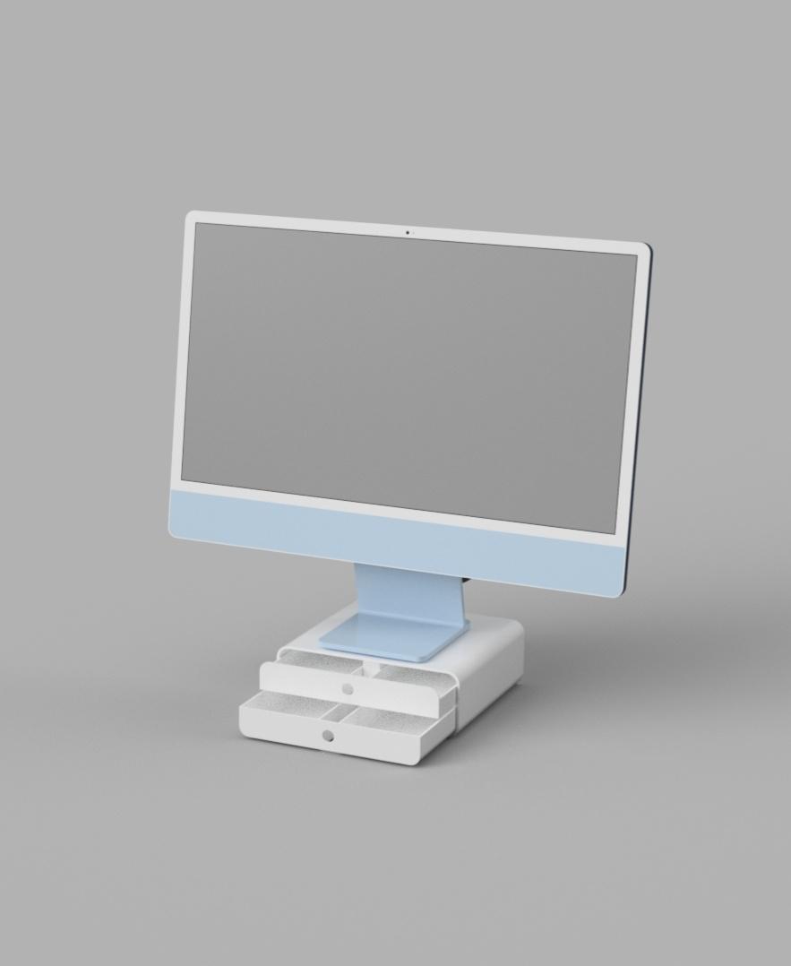 Storage Holders PC Monitor 3d model