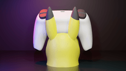 Pikachu Controller Holder 3d model