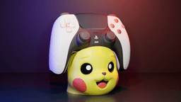 Pikachu Controller Holder 3d model