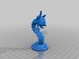 Face Worms 3d model