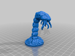 Face Worms 3d model