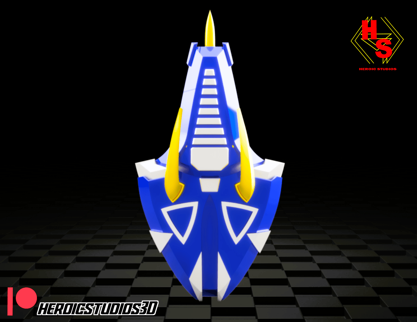 Tricera Shield 3d model