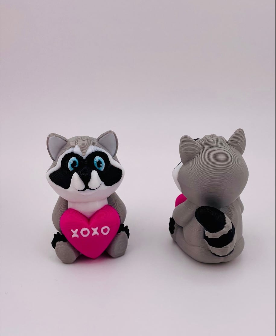 Luvables Raccoon 3d model
