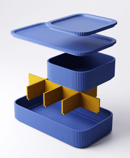 Stackable Organiser 3d model