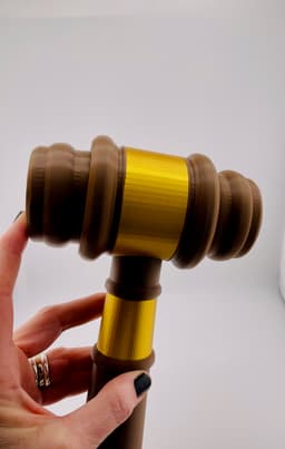 Judge's Gavel Double Clicker 3d model