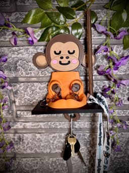 Monk-key Holder 3d model