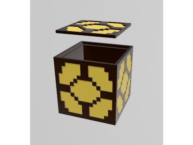 Minecraft Redstone Lamp light 3d model