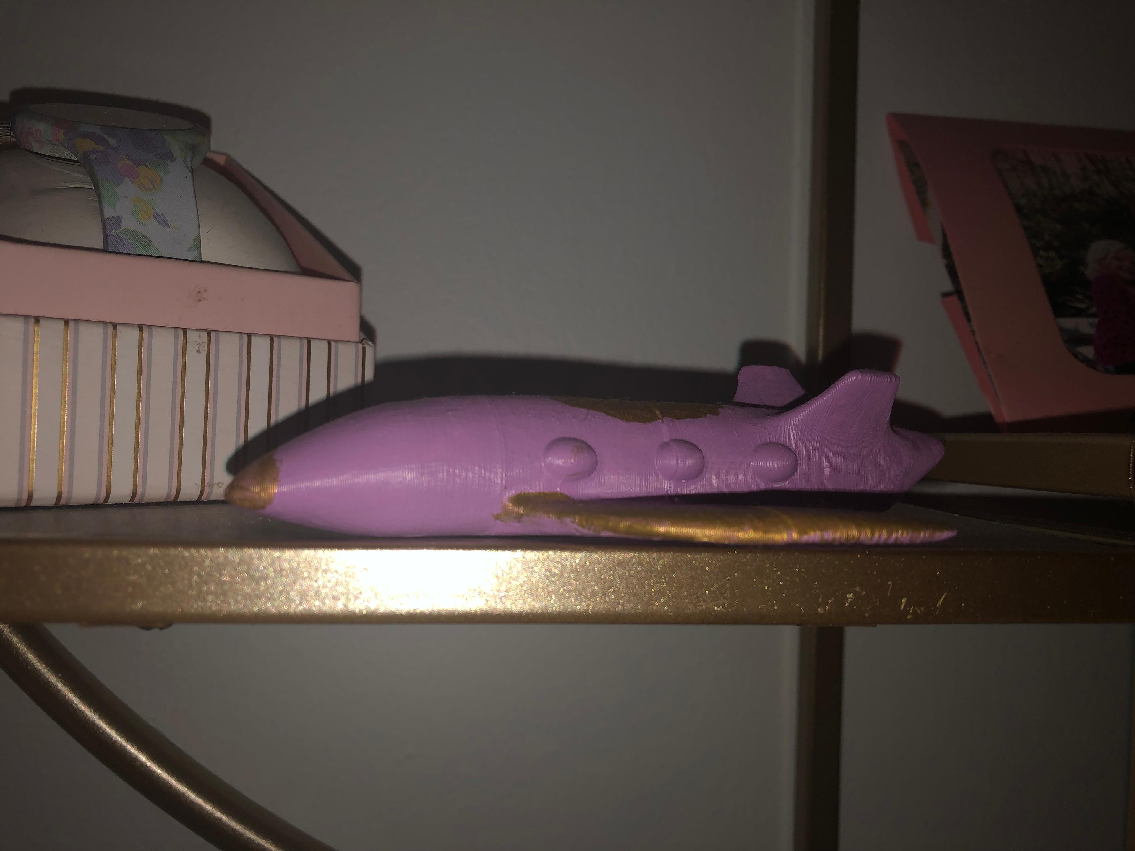 Silly Toy Plane  3d model